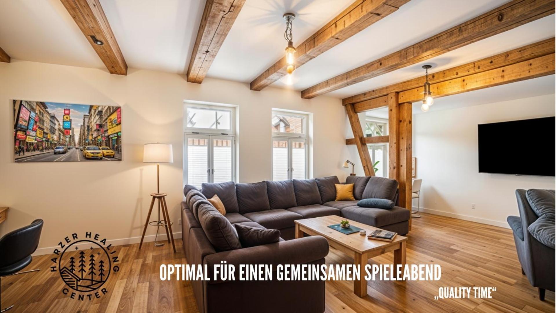 Harzer Healing Center 2024 Gemuetliche Landhauswohnung Mit Fussbodenheizung,Xxl Kochinsel,Xxl Regenduschen,Modern,Hochwertig,Persoenlich,Vollausgestattet Elbingerode  Exterior foto