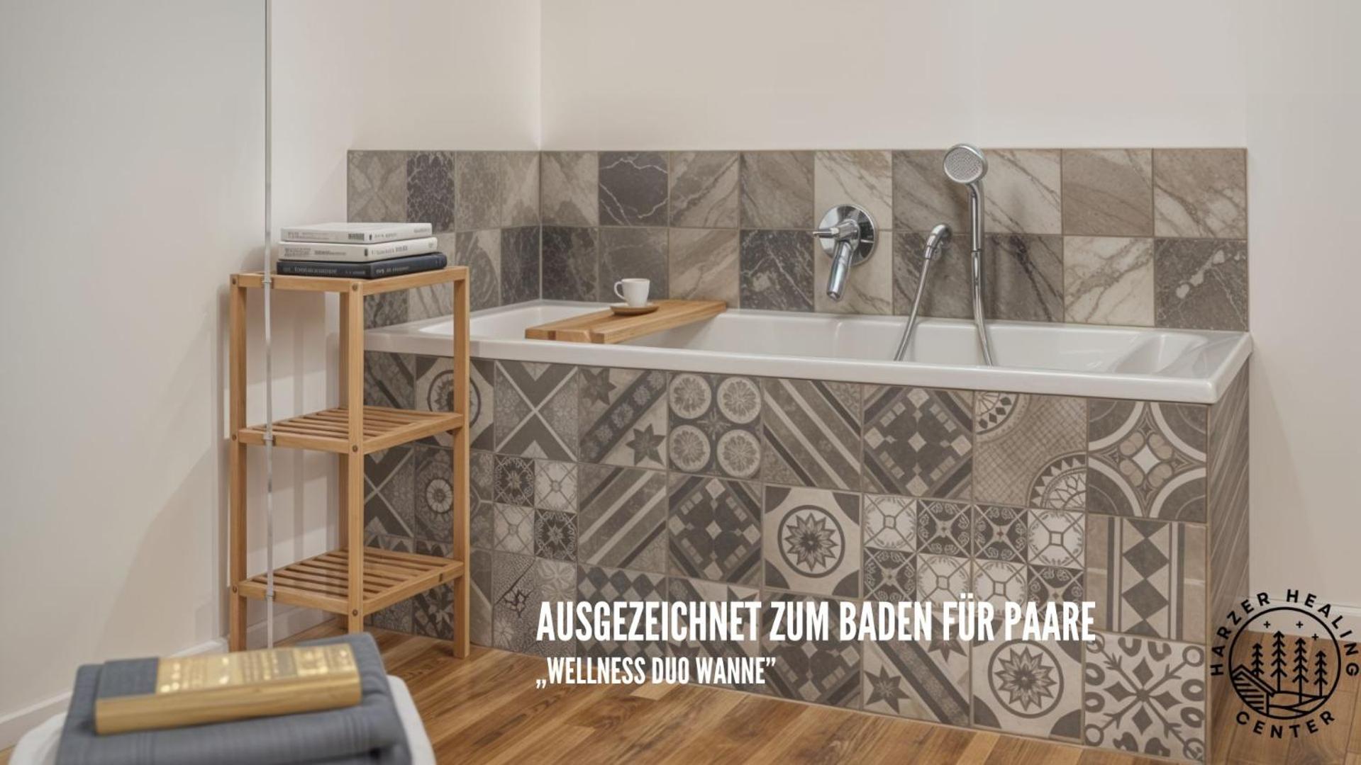 Harzer Healing Center 2024 Gemuetliche Landhauswohnung Mit Fussbodenheizung,Xxl Kochinsel,Xxl Regenduschen,Modern,Hochwertig,Persoenlich,Vollausgestattet Elbingerode  Exterior foto